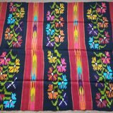 Kilim fleurs en laine faite à la main 256x150cm