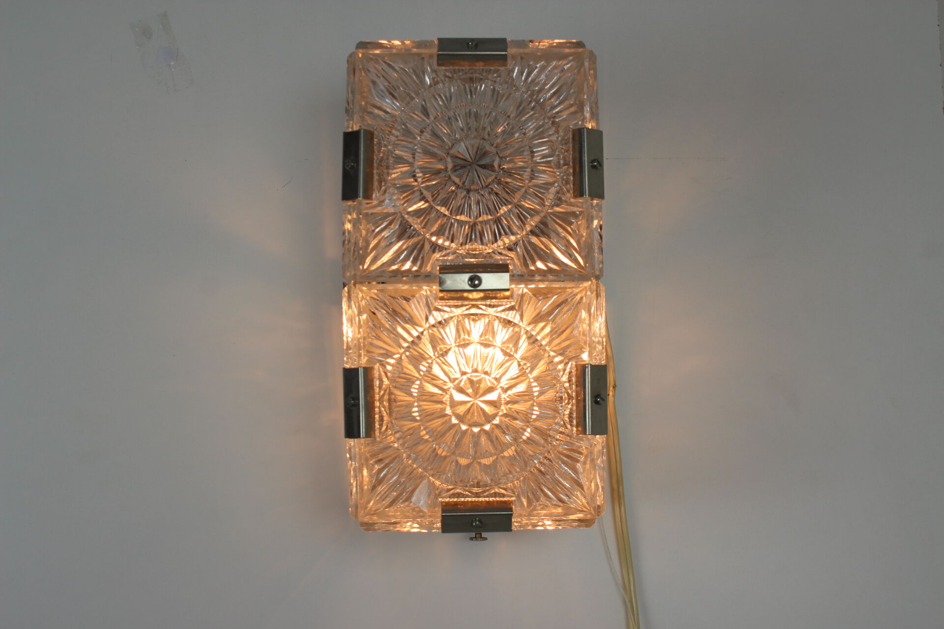 Mid-Century Wall Lamp / Kamenický Šenov, 1970's