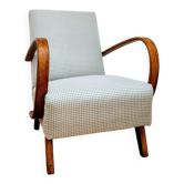 Fauteuil attribué à Jendrich Halabala pour Up Závody, ancien Tchécoslovaque