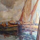 Old signed painting early 1900