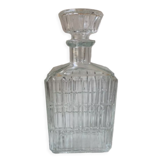 Chiseled decanter
