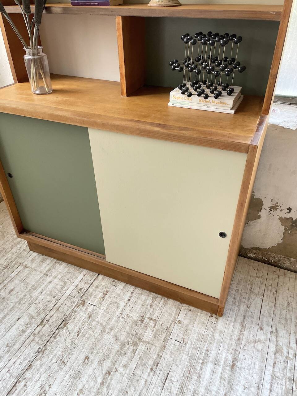 Teak bookcase from the 1950s