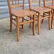 Set de 4 chaises bistrot luterma