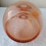Vase verre bullé