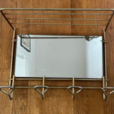 Vintage wall coat rack