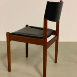 Danish Dining Chair by Erik Wørts Model Erika, 1960s