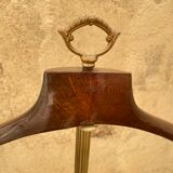 Vintage valet in gilded metal 1960