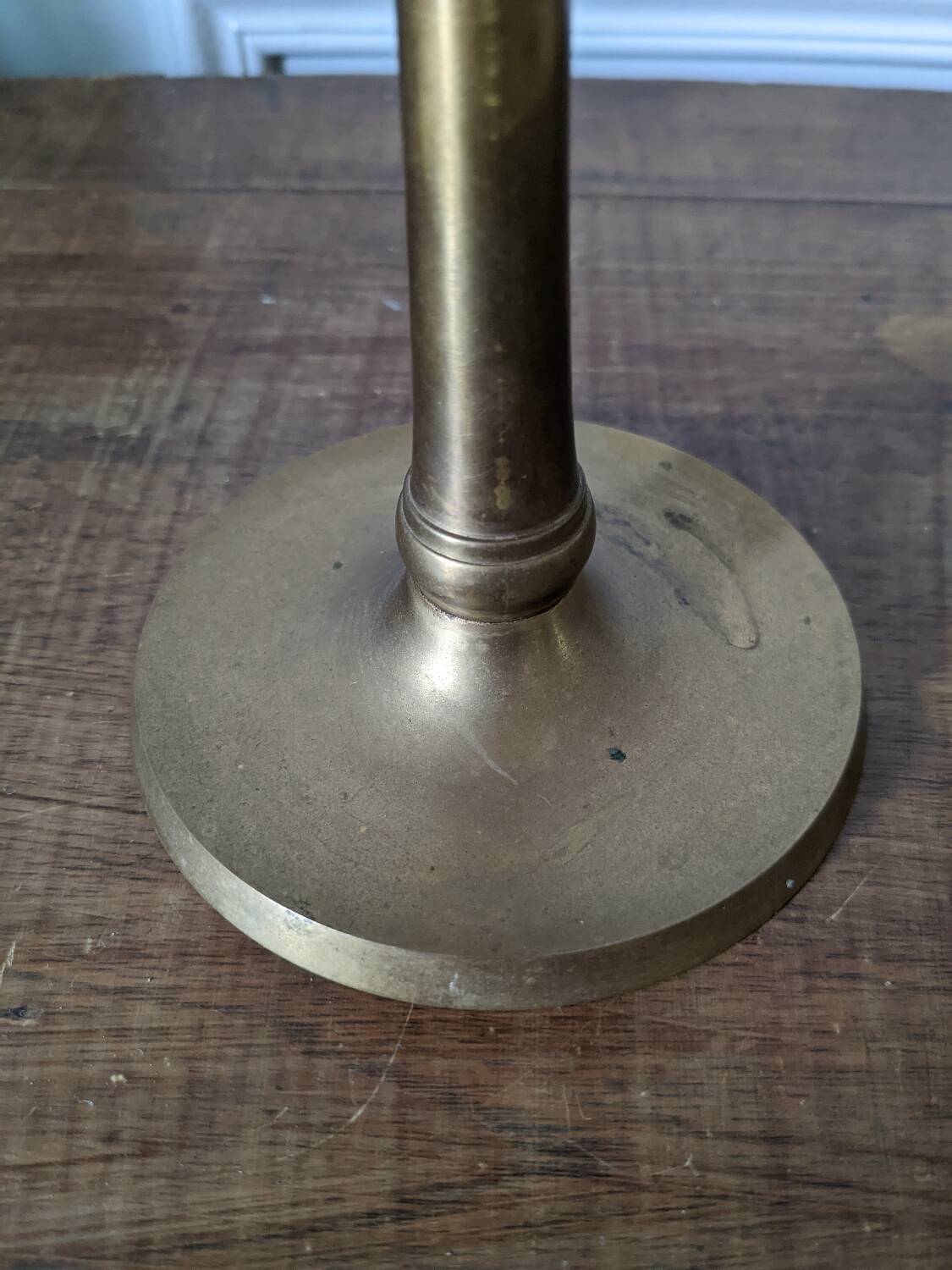 Brass candle holder