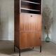 Vintage ARP Minvielle bar and secretary bookcase