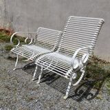 Meridian wrought iron bench Arras square garden