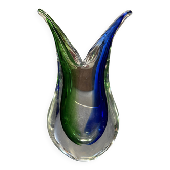 Murano glass vase