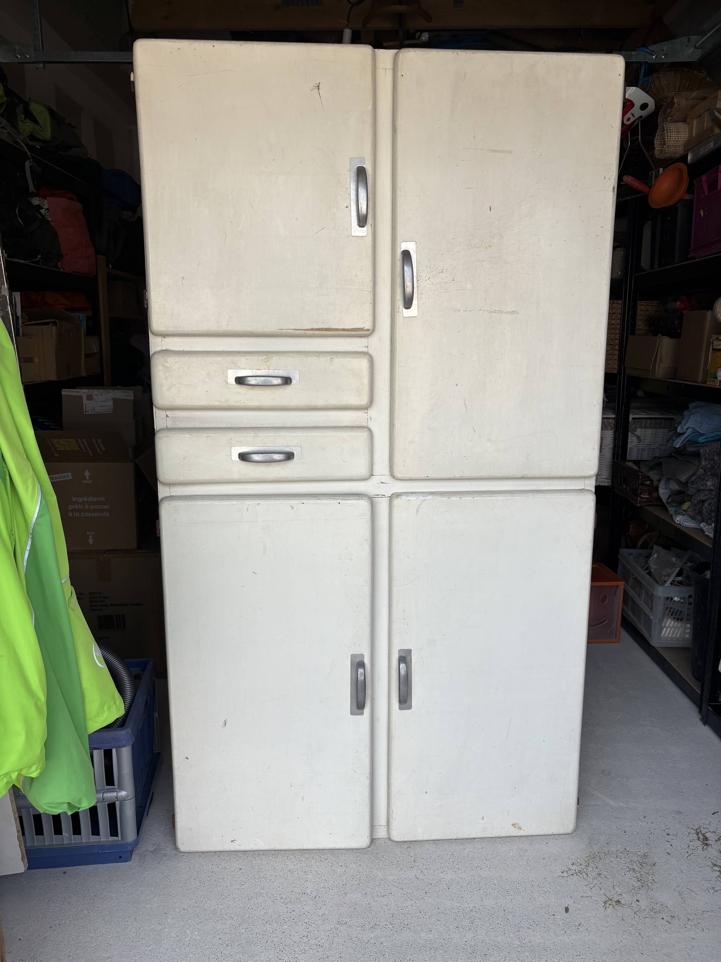 Buffet / Sideboard / Storage unit MADO white beige
