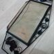 "Art-deco" rose mirror, 90x45cm