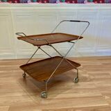 Modular serving cart "Scandinavian design Paul Nagel" 1950.