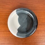 Vintage Danish pottery bowl by Aage Würtz, 1970s.