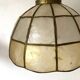 Suspension en nacre et laiton