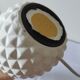 Pineapple lamp in white biscuit