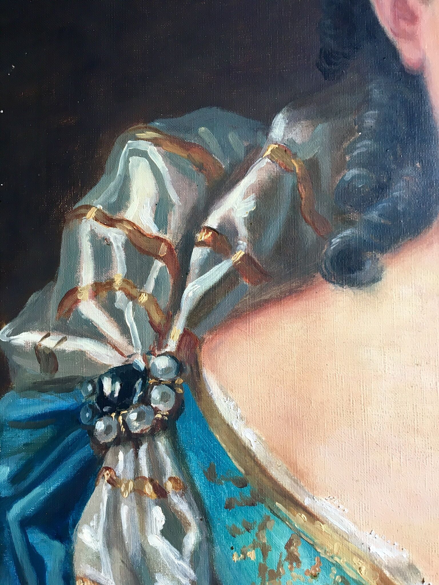 Portrait of a quality lady, 20th