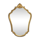 Baroque mirror in gilded wood – 63.5x45 cm - 70s.