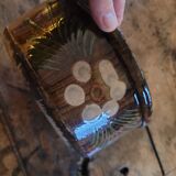 Glazed stoneware salad bowl from Soufflenheim 60s