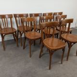 Baumann bistro chairs, set of 10