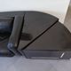 Cini Boeri - Gradual Lounge Sofa Black Leather Knoll/Gavina