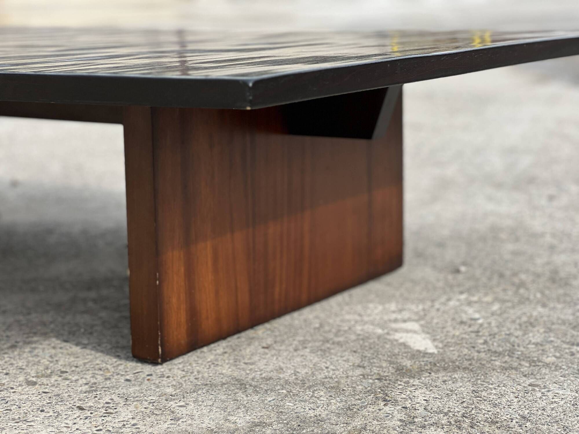 Bamboo Coffee Table by Axel Vervoordt, Belgium, 1980s
