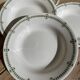 Set of 4 deep plates Creil and Montéreau