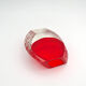 Mandruzzato Murano Vase Sommerso Red Textured Labelled 70s Design