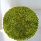 Hairy storage pouf