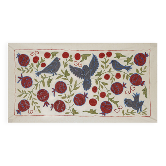 Vintage Turkish rug hand-knotted 50x91cm