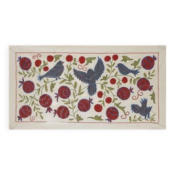 Tapis turc vintage noué à la main 50x91cm