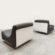 Vintage modular Orbis lounge chairs Luigi Colani COR 1970s