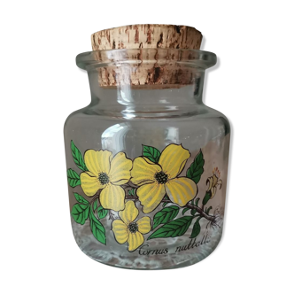 Vintage glass jar