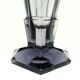 Art Deco vase, crystal, Moser, Czechoslovakia, 1930s