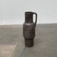 Vintage German Footed Vase in Ceramic by Karlsruher Majolika