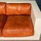 20thc two-seater saratoga sofa by lella and massimo vignelli for poltronova