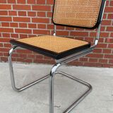 Chair in chrome and black