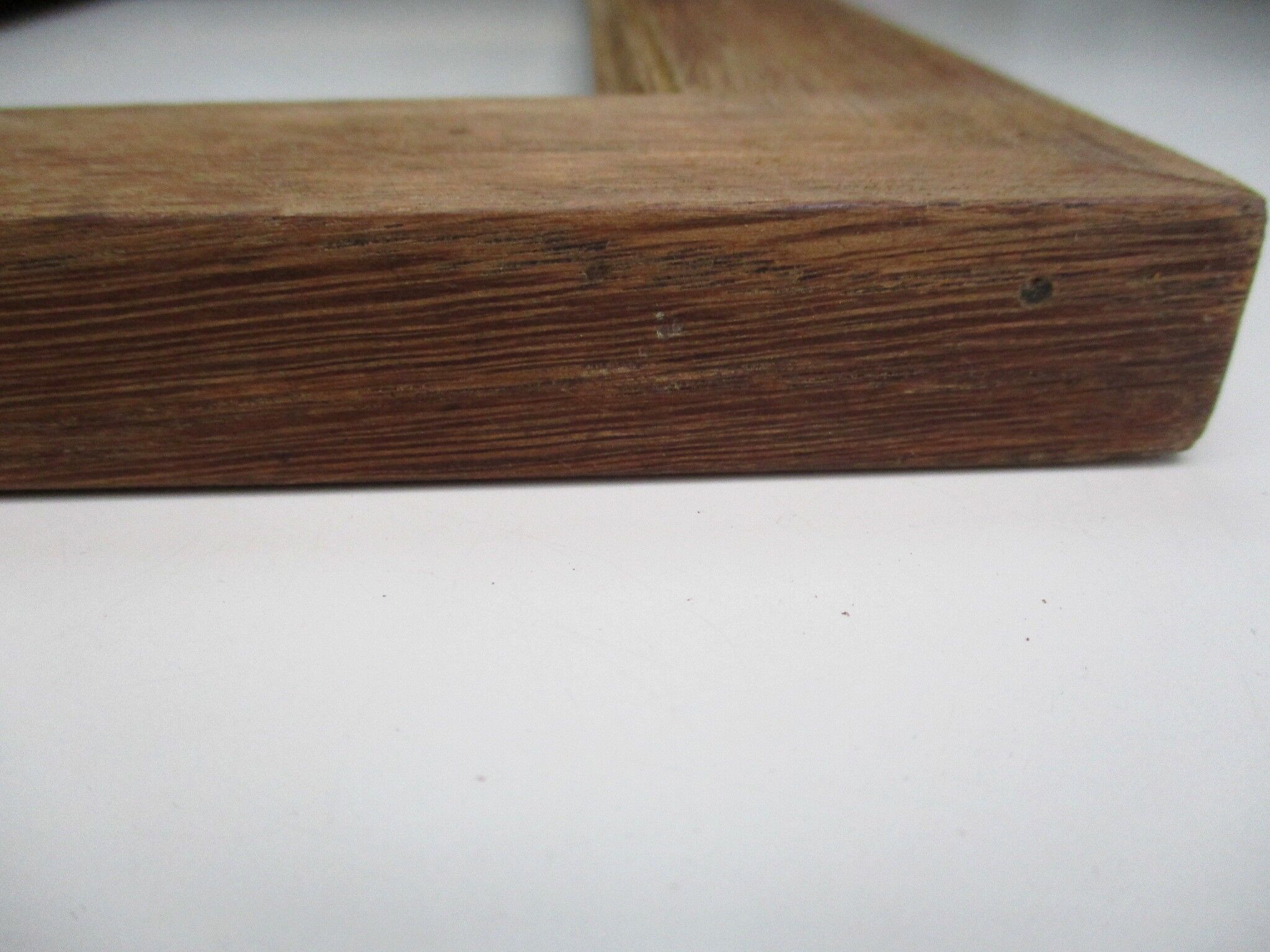 Old solid oak frame for painting