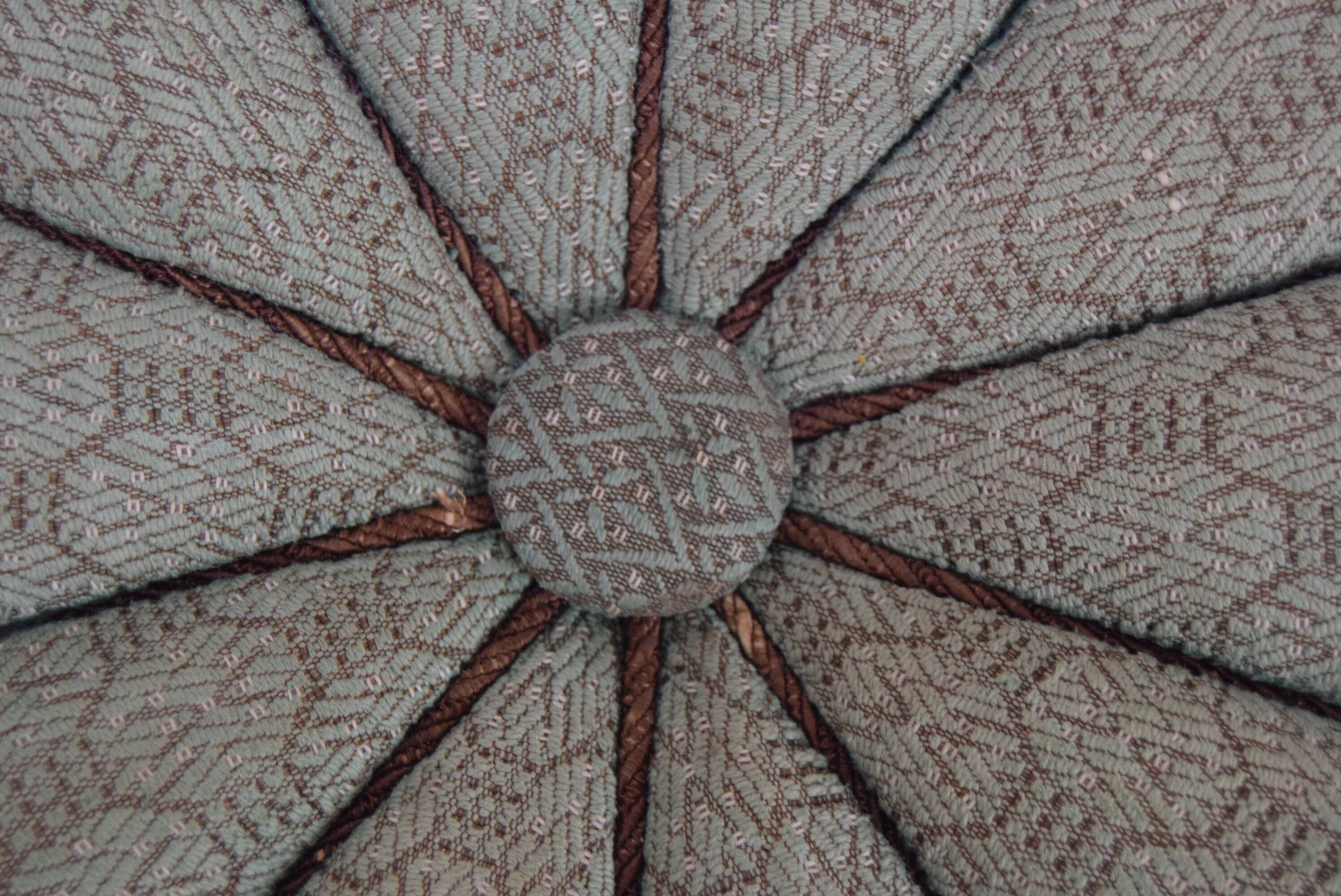 Art deco Stool,Pouf,Footstool Designed by  Jindrich Halabala,1930's.