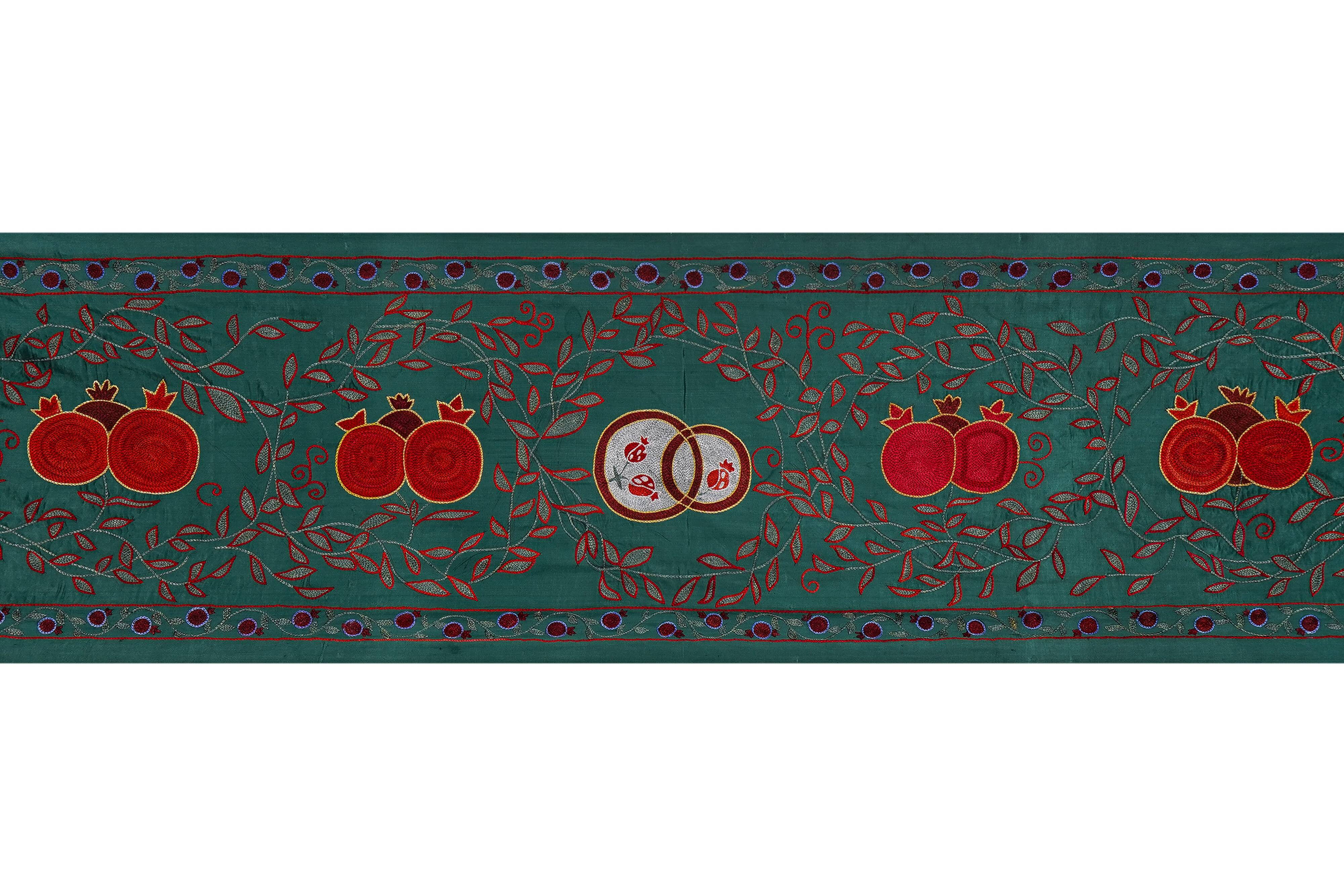 Hand-knotted rug, vintage Turkish rug 53x190 cm