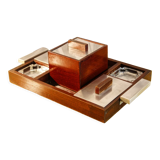 Mahogany smoking kit, 50s