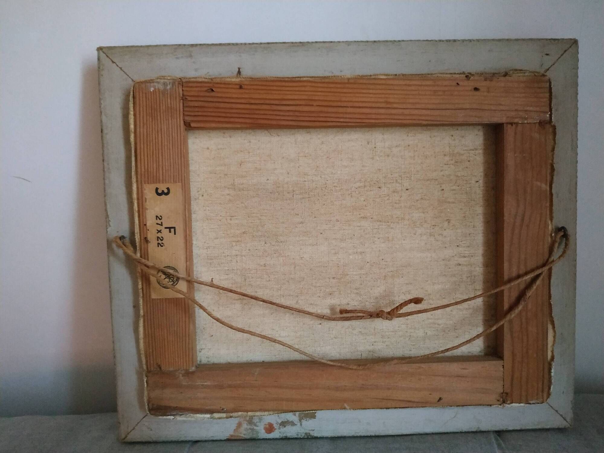 La mer agitée de pierre Cario huile sur toile