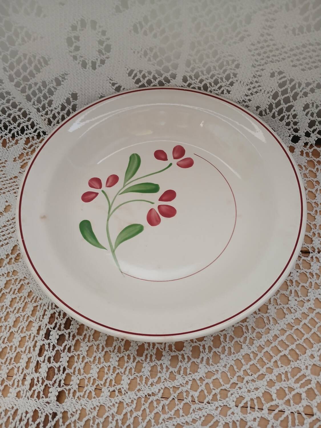 Old dish Salins France