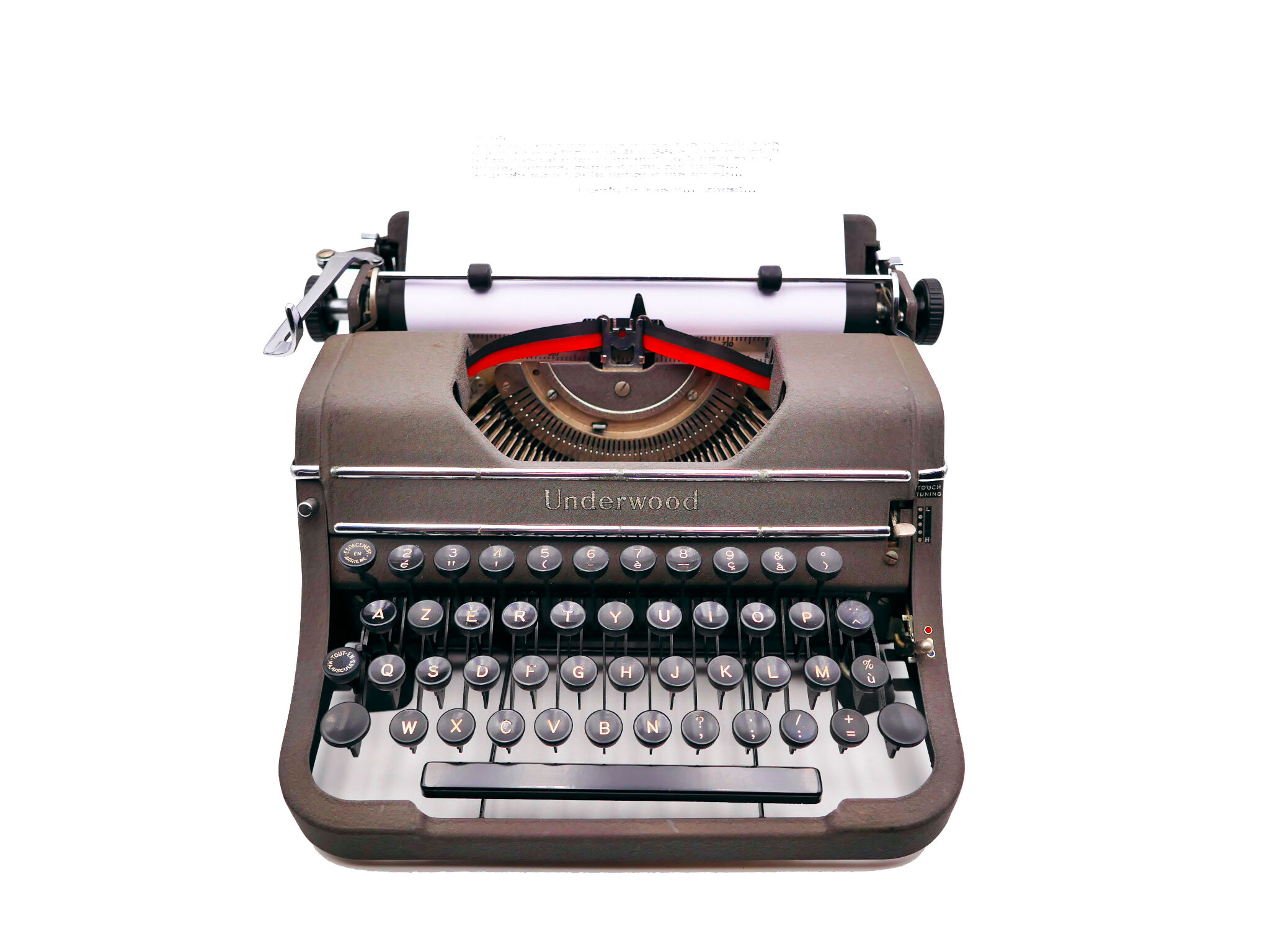 Underwood universal typewriter revised ribbon new black 1949