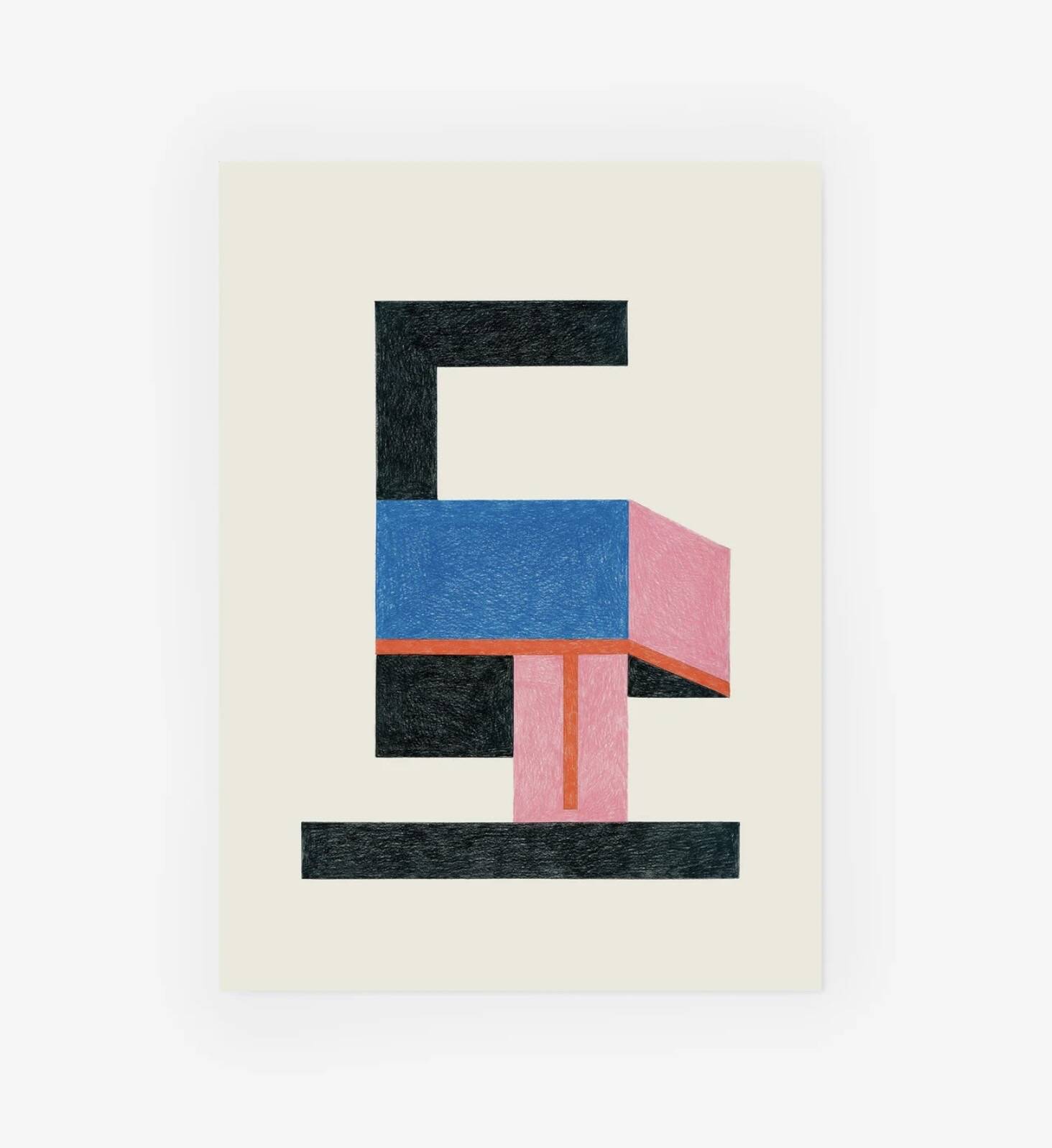 Lithographie Nathalie du Pasquier