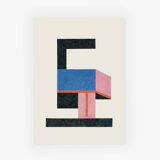 Lithographie Nathalie du Pasquier