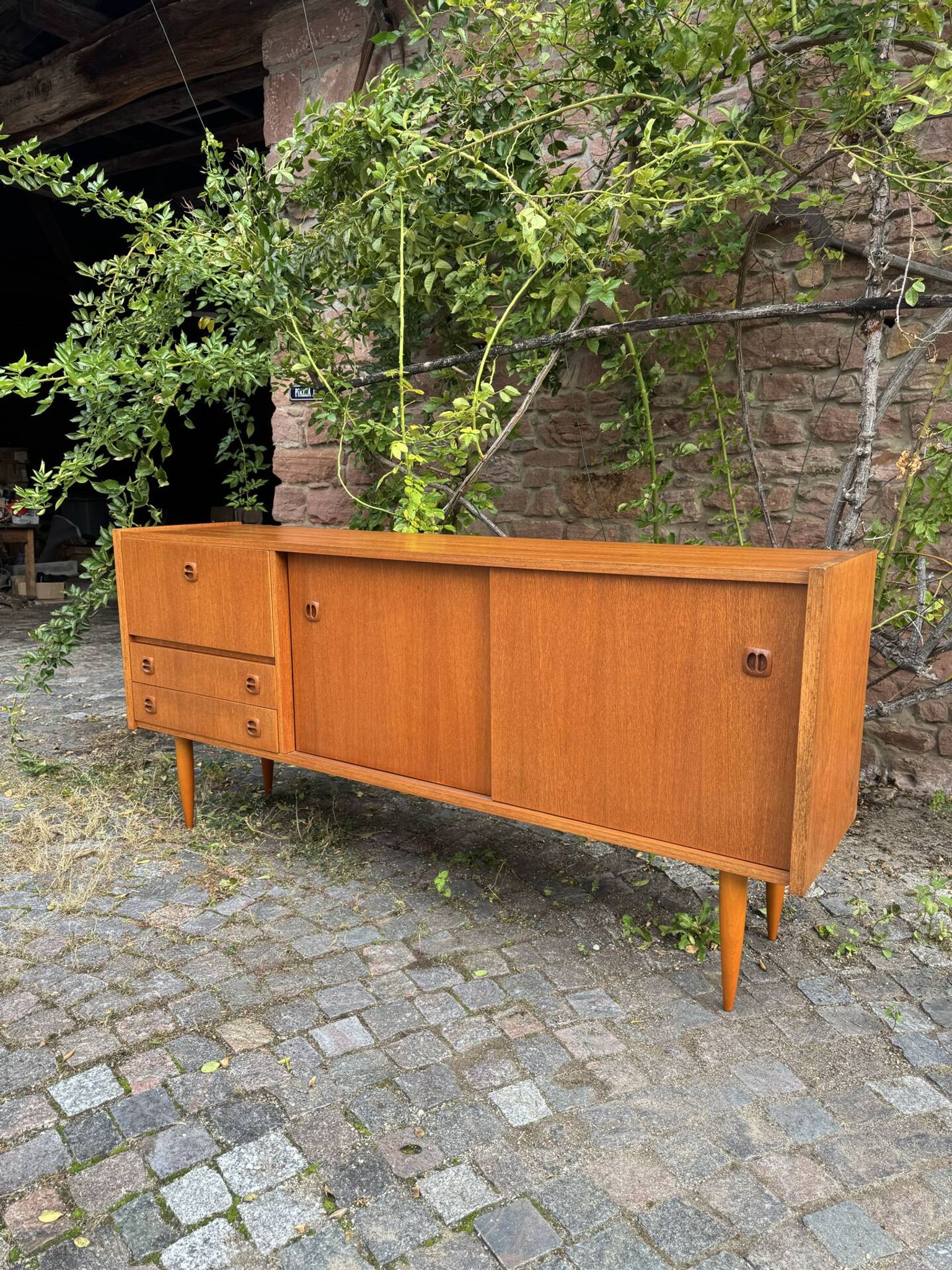 Vintage Scandinavian sideboard