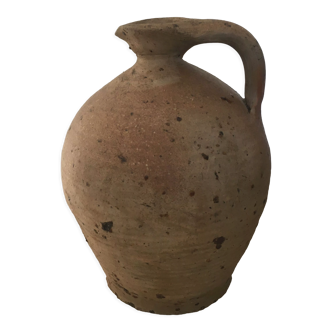 Old sandstone jar