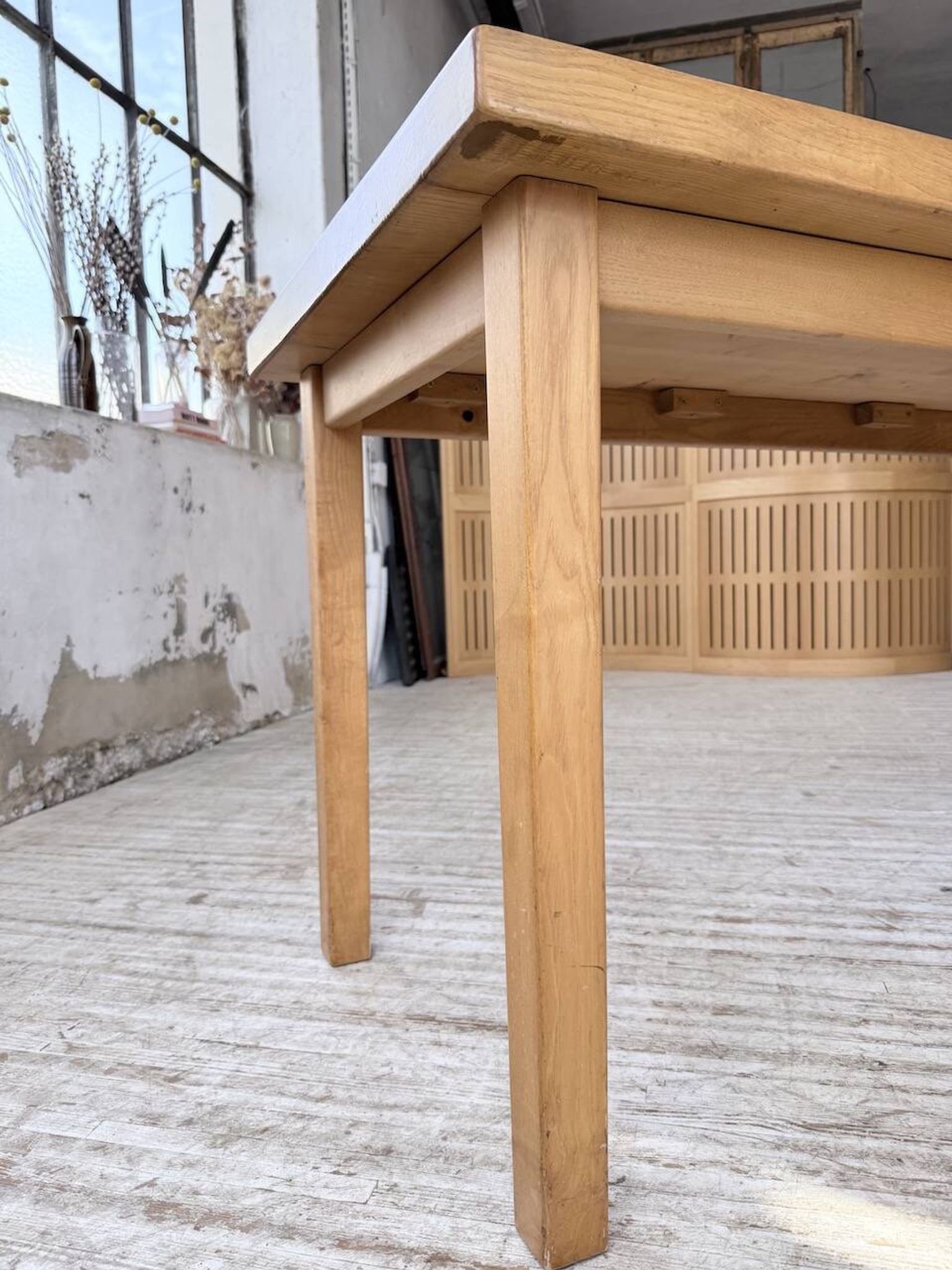 Solid elm farmhouse table 150cm
